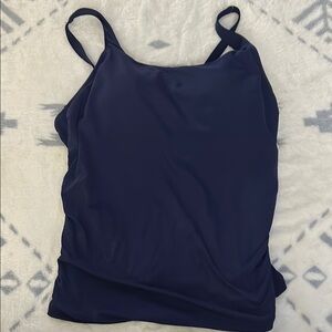Navy Blue Women's swim top